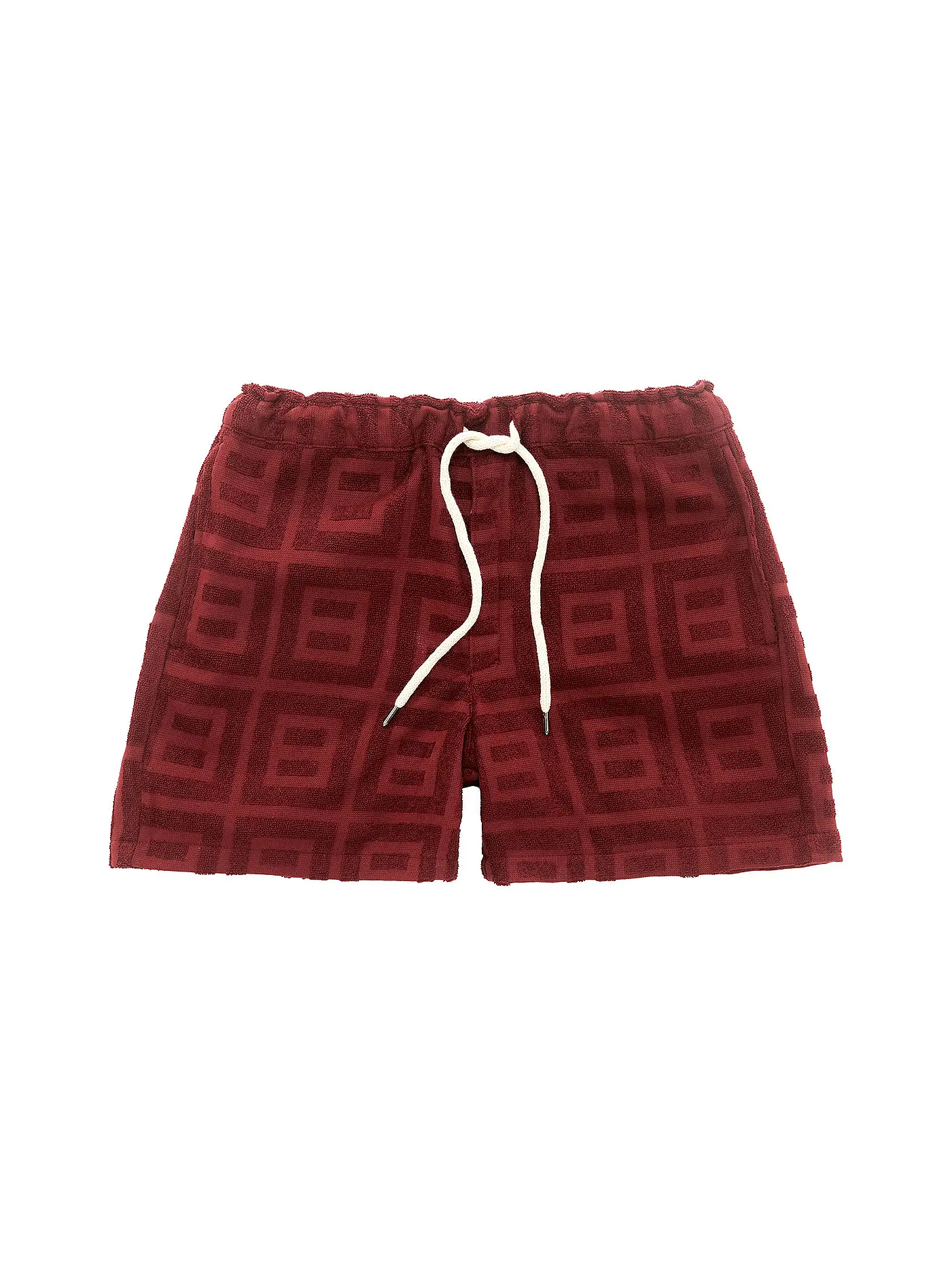OAS | Frottee Shorts | rot